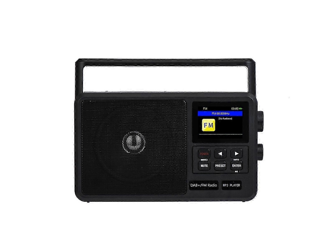 Rádio Fm Portátil Com Dois Modos De Alimentação Rádio De Bolso Retrô, Plugue Americano Olysi Shop