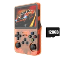 K36s R36s Retro Game Console 128gb Sistema Linux 3.5 Polegada Ips Tela Wifi Portátil Pocket Game Playe GOKOCO