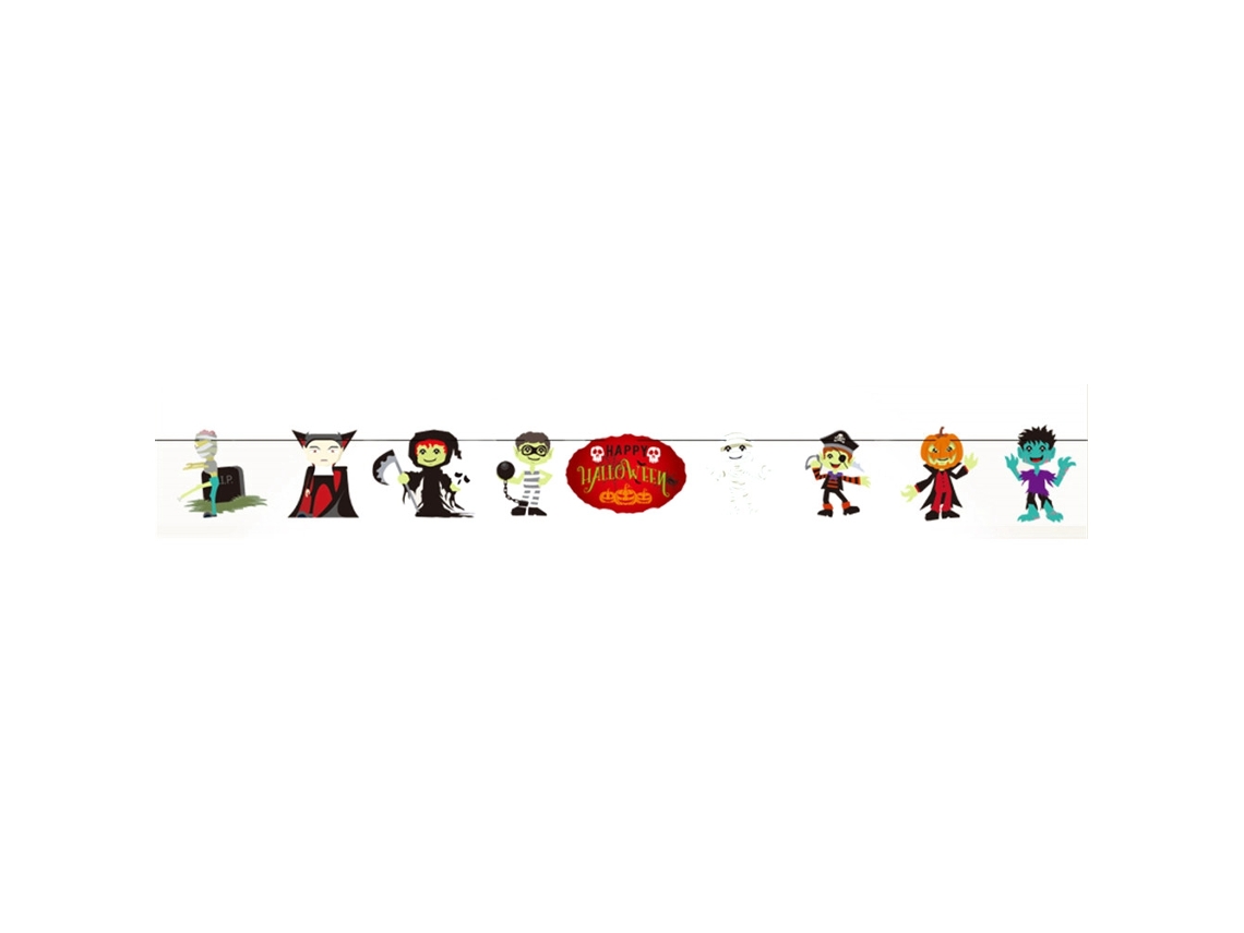 Bandeiras Diy De Halloween Para Decoração De Festa
