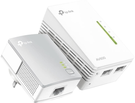 TP-LINK Extensor de Rede Wi-Fi Kit AV600, Branco