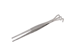 Rastrão De Raiz 3 Dentes Pinça Aço Inox Para Bonsai