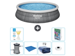 Bestway Piscina Bestway Fast Set Redonda - 457x84 Cm - 7-peças S272