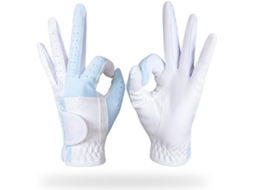 Luvas de Golfe, Luvas de Golfe e Tênis para Mulheres, Antiderrapantes, Respiráveis, Microfibra, Rosa, Azul, Mo