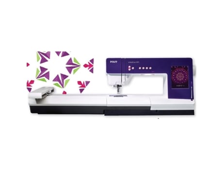 Máquina de Costura e Bordadeira Pfaff Creative 4.5 + Modulo de Bordado 260 X 200