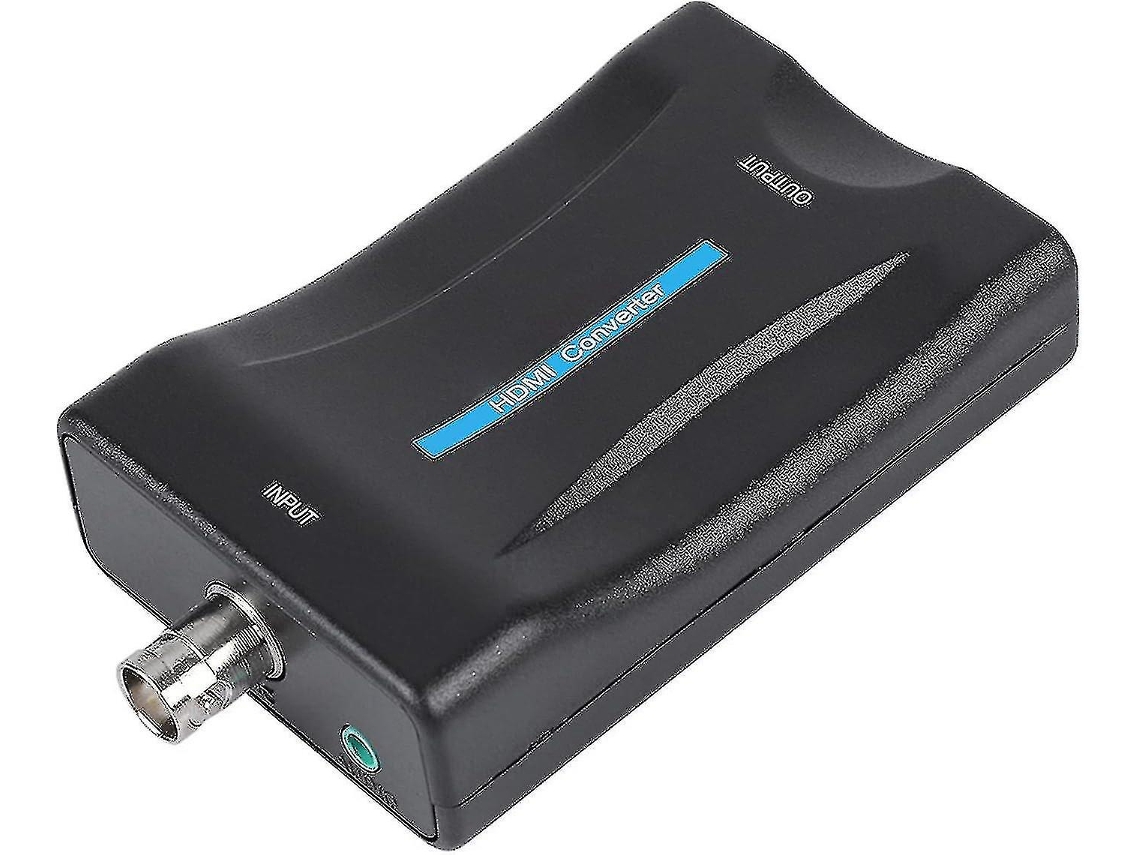 Adaptador De Conversão Coaxial Para Hdmi, Conversor Bnc Para Hdmi, Conversor Coaxial Para Hdmi Para Antena De Tv 1080p/720p Aquaforge