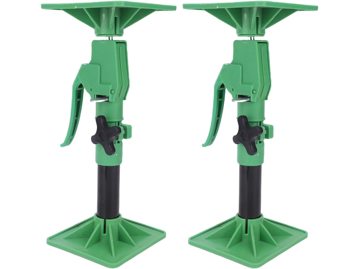 Macaco Telescópico Para Armários, Haste De Suporte Ajustável, 2 Peças, Aço Carbono Para Levantar Drywall E Armários