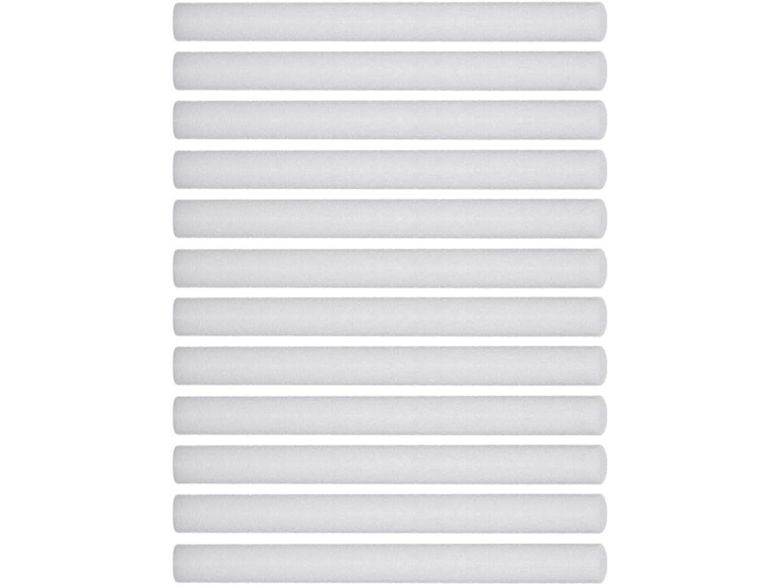 12 Peças Bâtonnets Mousse Canapé, Casa Poignées Intégrées, Blanc, Flexível Ajustável Sofás Cadeiras,
