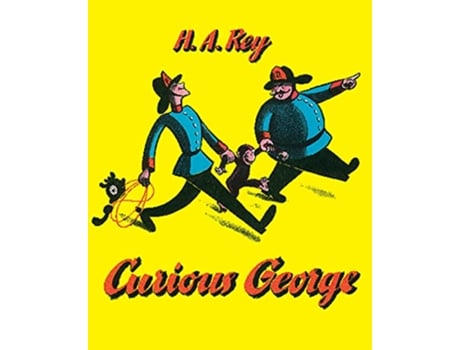 Livro Curious George de H A Rey e Margret Rey (Inglês)