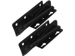 De Mola Para Porta Armário, Aço Preto, 1 Par, Camas Dobráveis