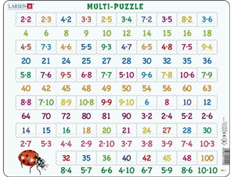 Puzzle LARSEN Maxi La-Ar1 em Forma de 58 Peças
