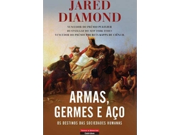 Livro Armas, Germes e Aço de Jared Diamond (Português)