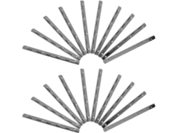 Conjunto De 10 Dobradiças Contínuas Pretas 15cm 6 Polegadas Para Piano, Dobradiças Dobráveis De Ferro Para Portas E