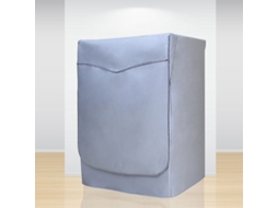 Capa Protetora Externa Para Máquina De Lavar E Secar Roupa, Capa Impermeável Para Máquina De Lavar Com Abertura Frontal(cinza Claro, 6, 7, 5 Kg) M