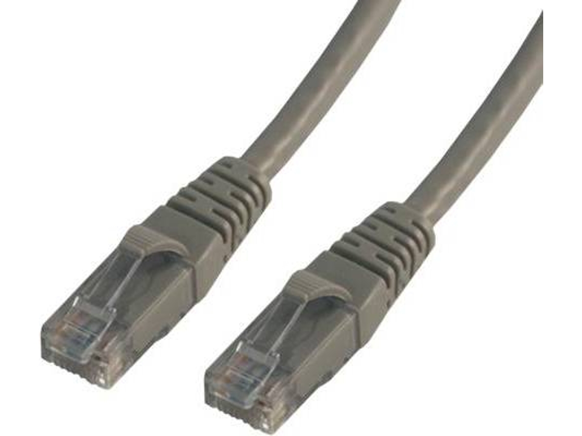 Cabo de Rede MCL (RJ45 - 3 m - Cinzento)