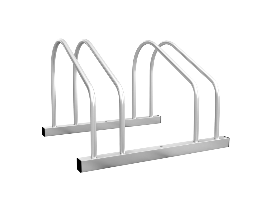 Estacionamento para bicicletas CHEZMOI, suporte para pneus até 61mm, estrutura em aço, 50x34x27,5cm