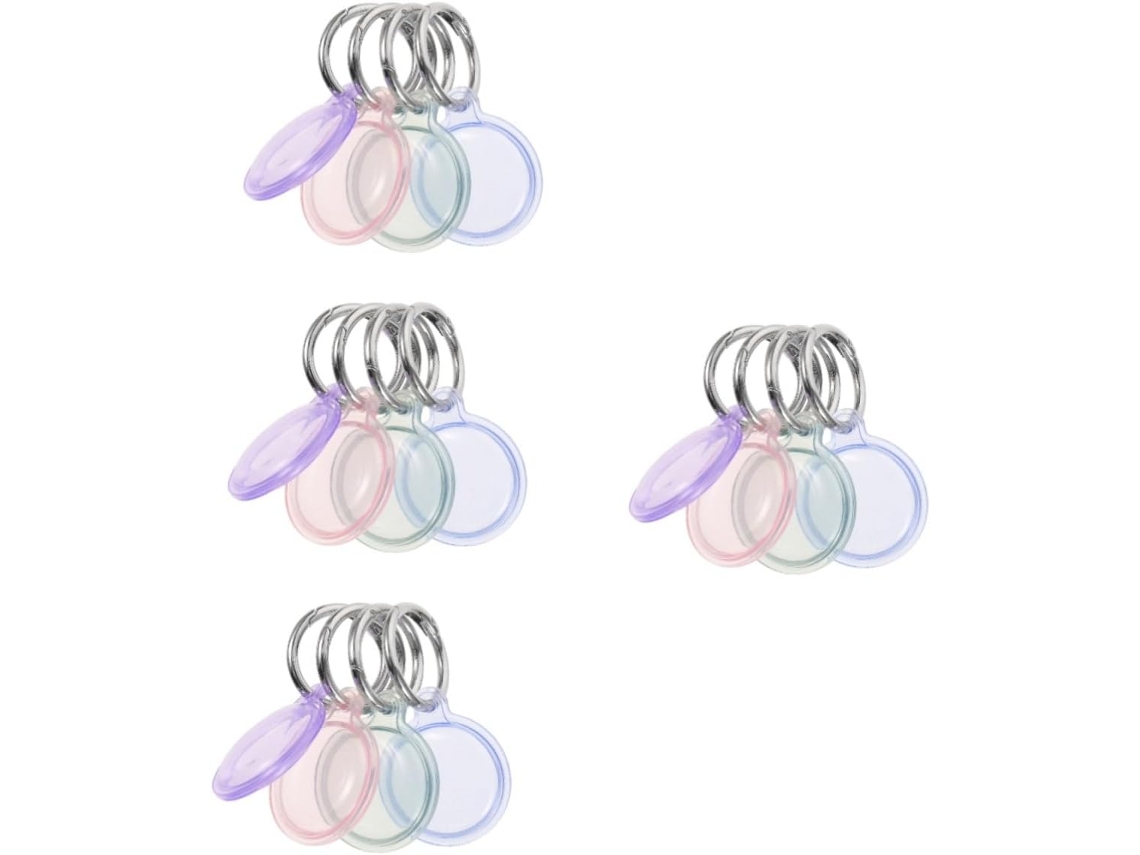 Conjunto de 4 Capas de Tpu Seguras e Leves com Estojo para Rastreador X ring. SFUSHOS