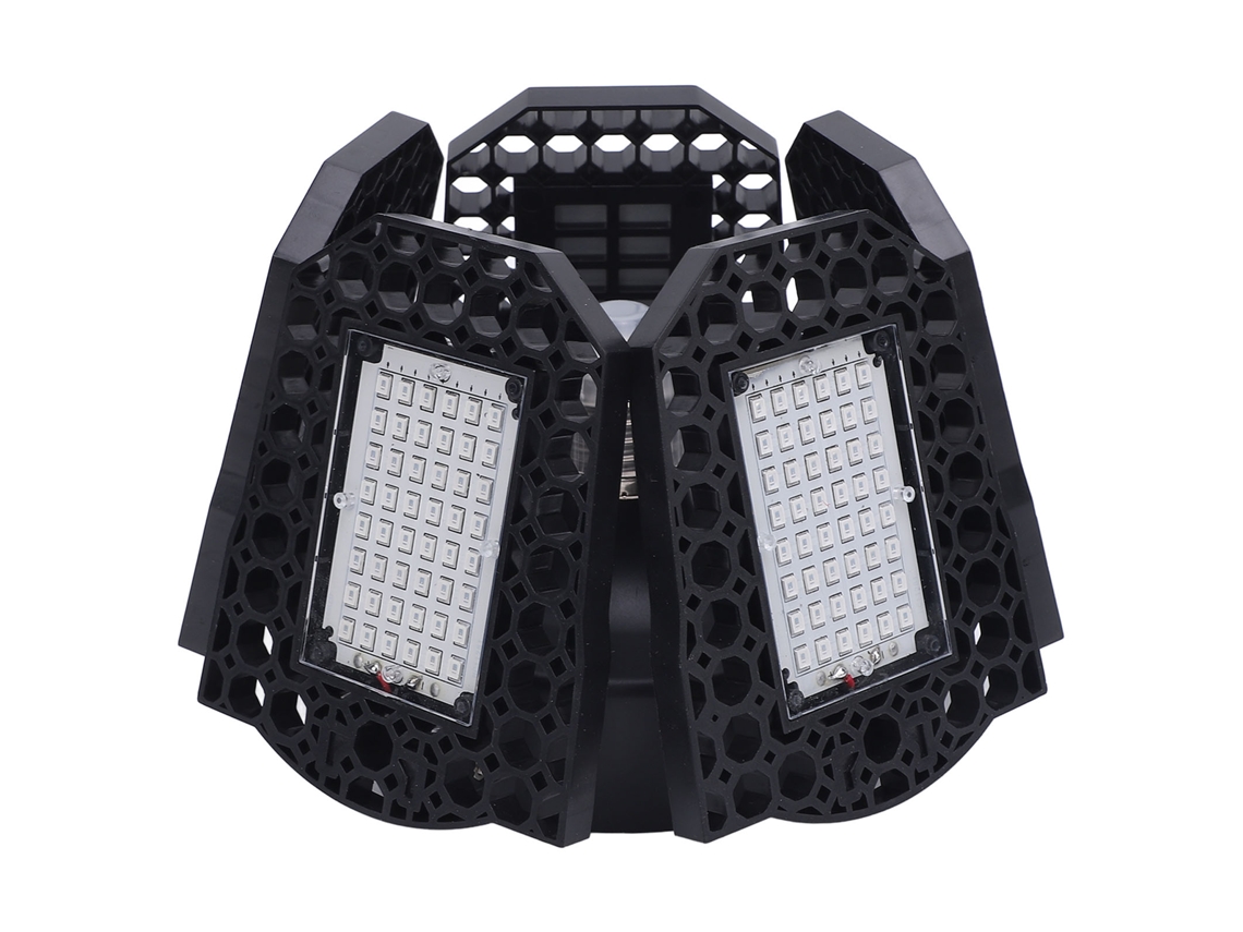 2026 luz de Crecimiento Led para Plantas Interiores Invernadero Color Rojo Azul Plegable 5 Cuchillas