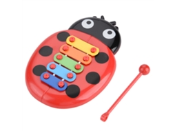 Mali brinquedo Educativo Xilofone Besouro Instrumento Musical para Bebê Desenvolvimento