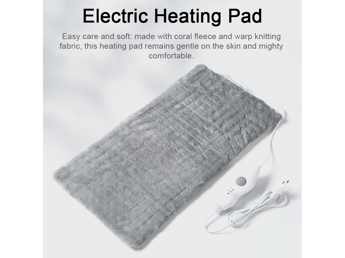 Aquecedor Elétrico De Inverno Para Pescoço Costas Ombros Com Terapia De Calor E Função De Desligamento Automático