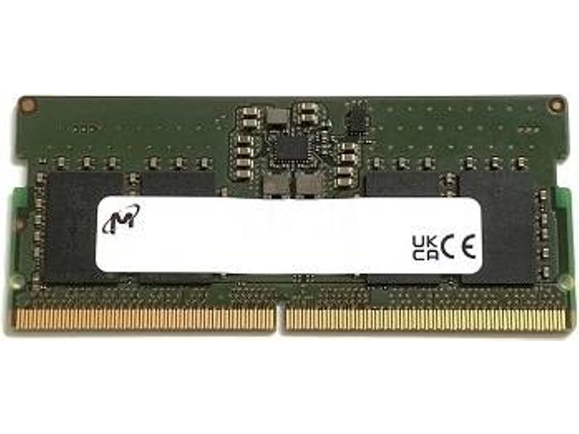 Memória RAM MICRON (8 GB - 1 x 8 GB - DDR5)