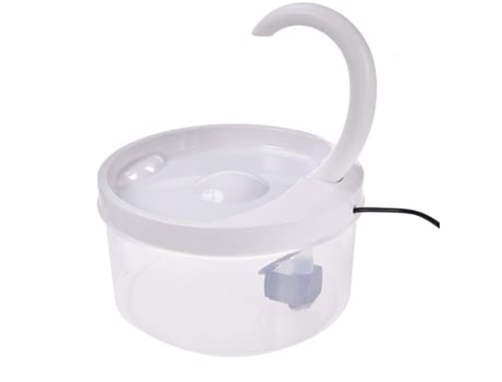 Fonte de Água para Gatos com Filtro com Luz Led Dispenser Automático para Gatos Cães e Pássaros KOFIHETY