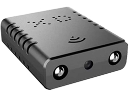 Câmera De Vídeo Sem Fio Mini Câmera Wifi Com Detecção De Visão Noturna Para Carro / Escritório / Casa / Exterior Yizhood (preto)