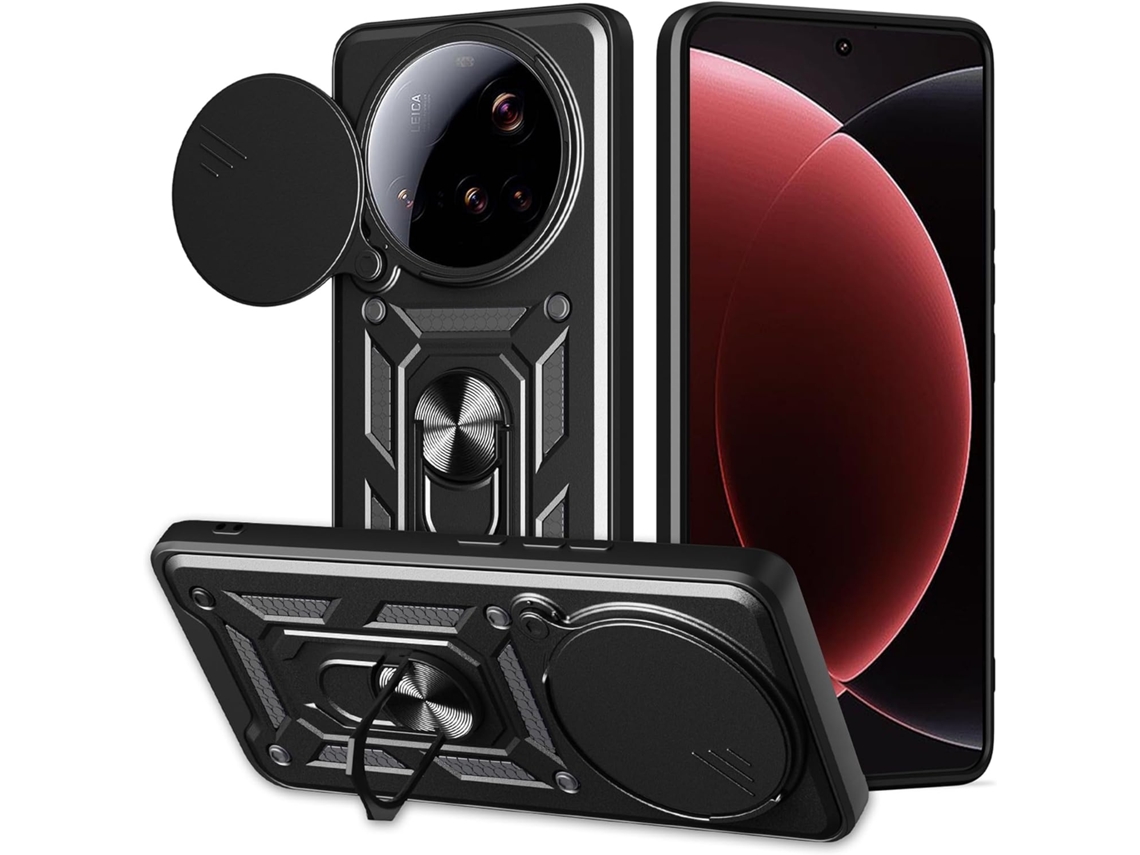 Lurelia Proteção Robusta Xiaomi 15 Ultra 5g, Capa Com Anel E Película De Ecrã