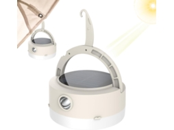 Lanterna De Camping Recarregável, Lanterna Solar Luzes De Camping À Prova Dágua | Eficiente Em Gokoco