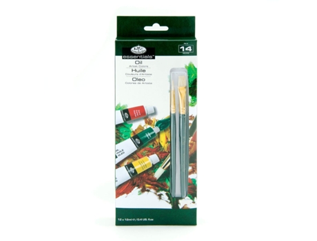 Conjunto de Pintura a Óleo ROYAL & LANGNICKEL 14 Partes Multicolor