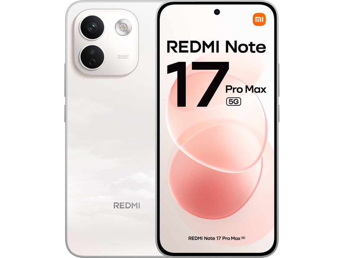 Smartphone XIAOMI Redmi Note 17 Pro Max 5G (6.83'' - 8 GB - 512 GB - Cloud Blush)