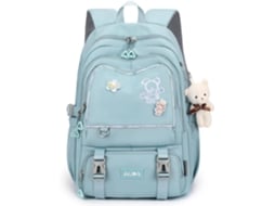 Mochila Escolar para Meninas de 10 a 18 Anos, Ideal para o Ensino Fundamental, Médio e Viagens. Mochila Grande, Leve e Impermeável BRILVIBERA