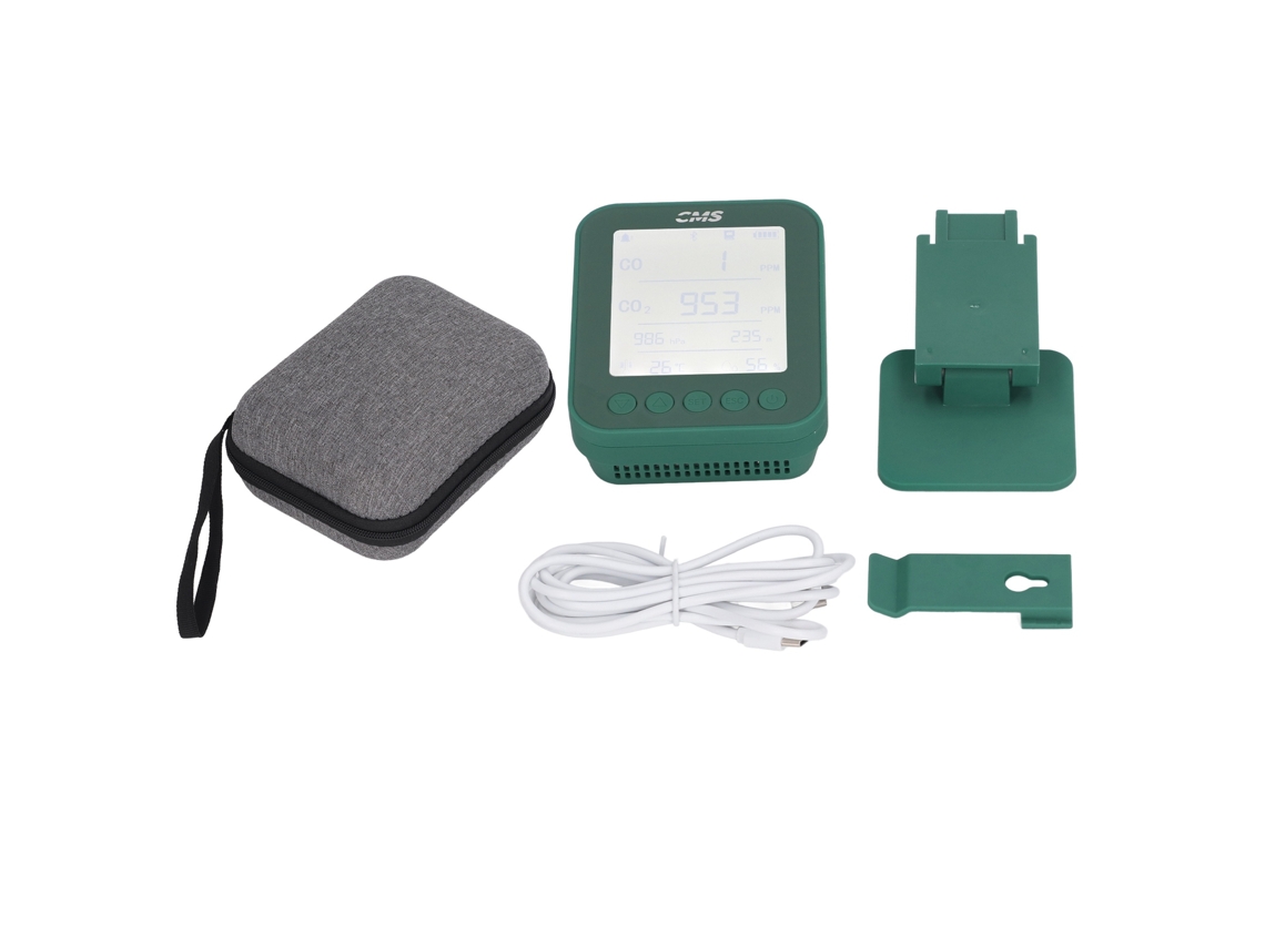 Laxiscreed Detector Multifuncional Com Funcionalidades De Dióxido De Carbono E Pressão De Altitude