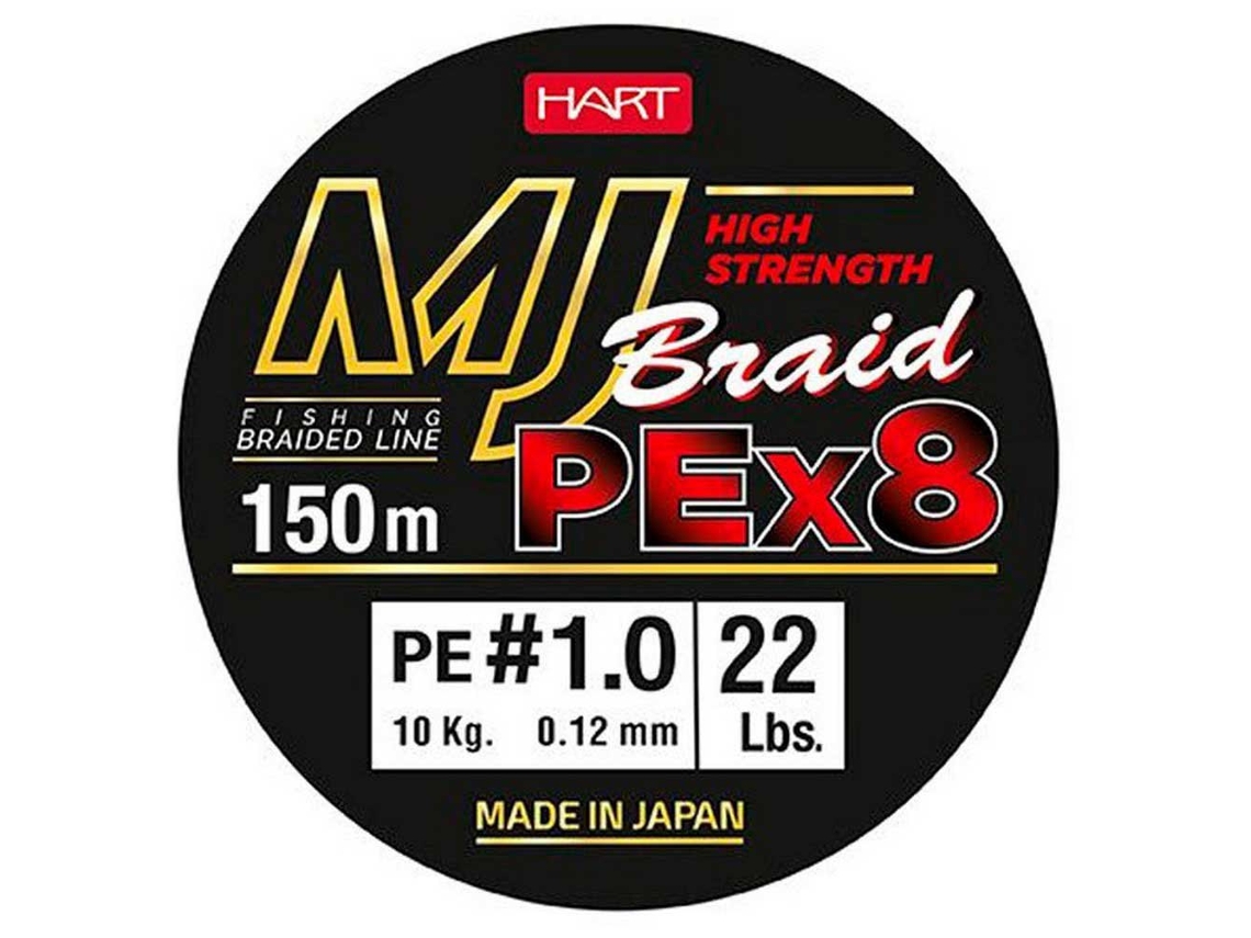Trançado Mj 150 M Verde 0.160 Mmhart