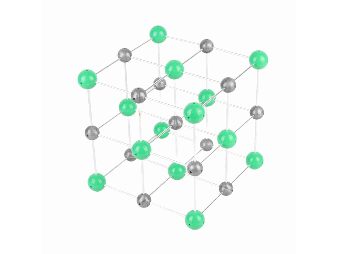 Modelo De Estrutura Molecular Do Cloreto De Sódio Para Ensino Secundário