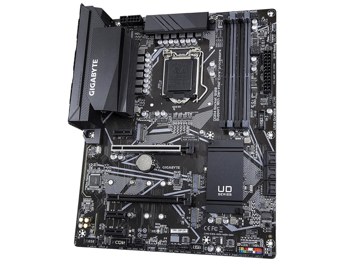 Motherboard GIGABYTE Z490 UD (rev. 1.0) (Socket LGA 1200 - Intel Z490 - ATX)