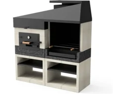 Churrasqueira TUOZI Conjunto Forno Kitaway Otte (Texturado-168x63x192cm)