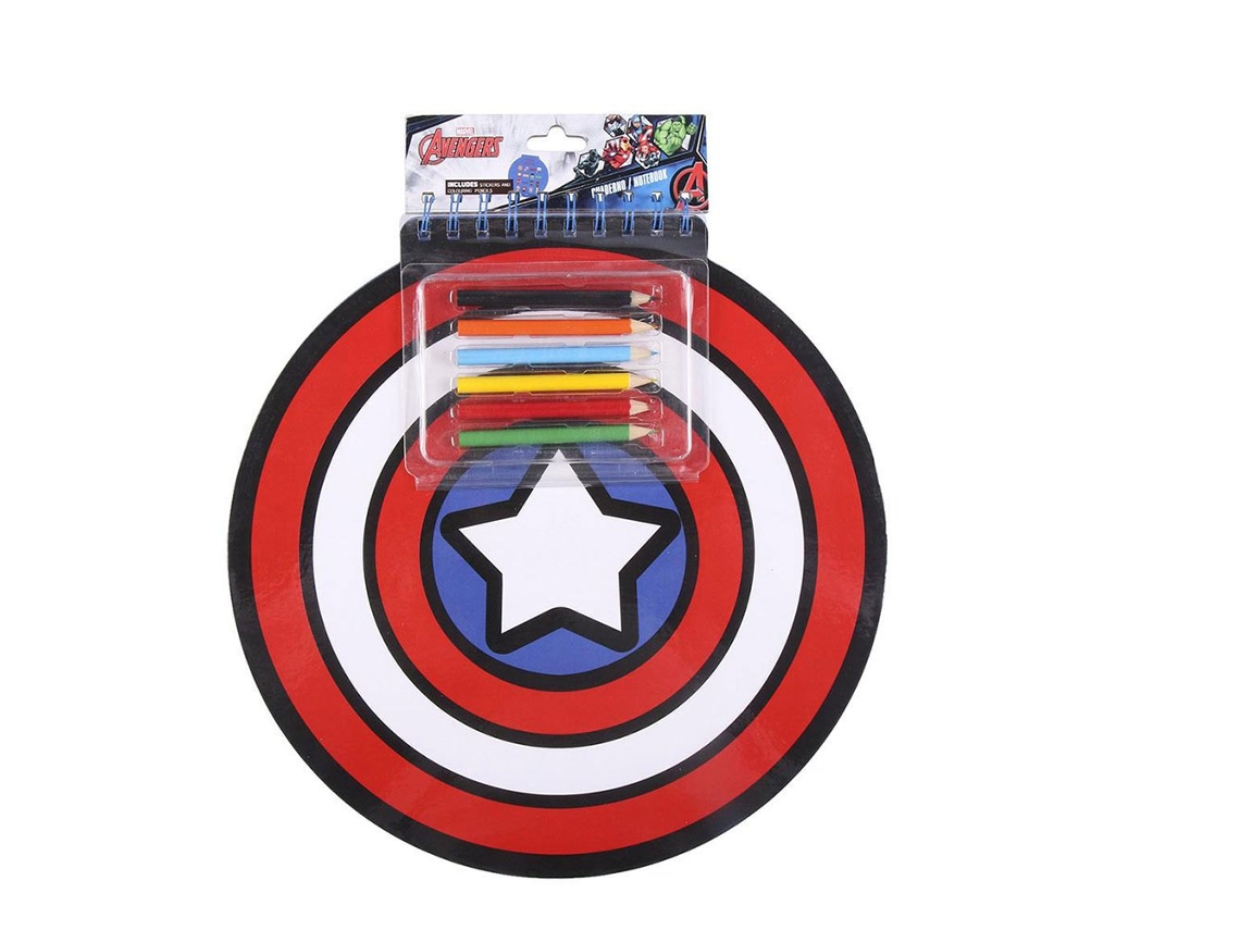 Caderno Avengers Coloridocerda Group