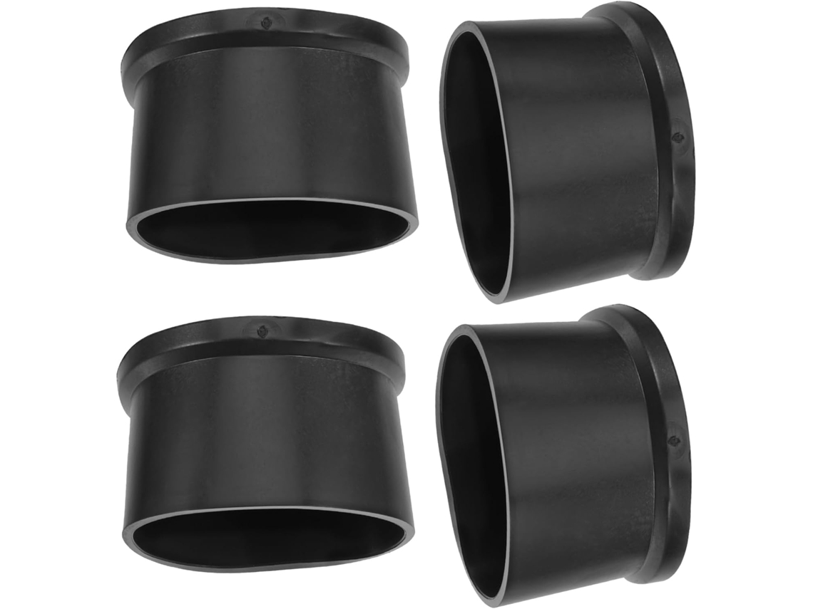 Lifkome Conjunto De 4 Rodízios Borracha Antiderrapantes Redondos Para Móveis, Almofadas Para Rodas De Cama, Sofá