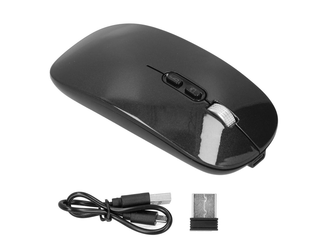 Aetheria mouse Sem Fio 2.4ghz Bluetooth 5.0 Dual Mode Carregável para Jogo e Escritório Preto