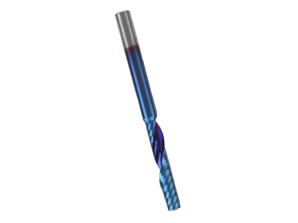 Laxiscreed Fresadora De Ponta Única Com Revestimento Azul Nano Para Gravação E Corte Cnc