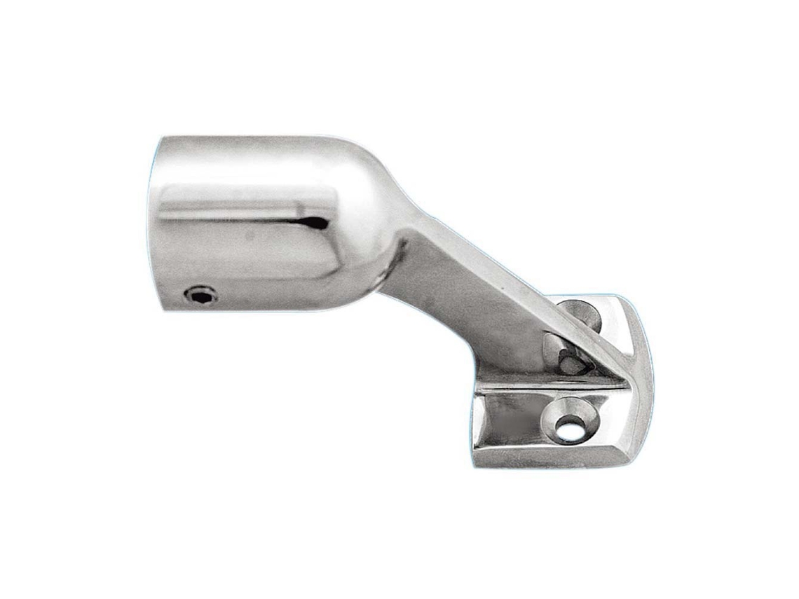 Suporte de Corrimão Terminal de Aço Inoxidável 2945022 Prateado 22 Mmoem Marine