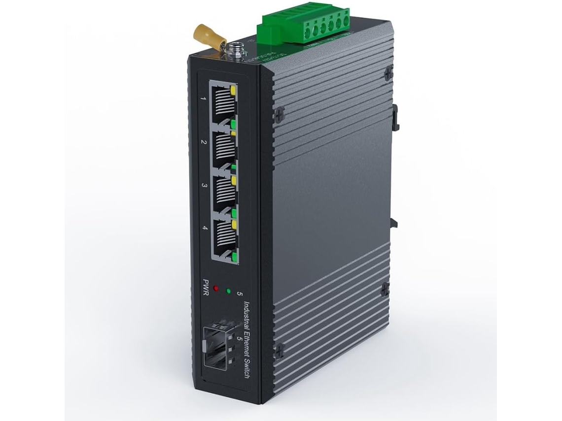 Módulo Transceptor de Switch Ethernet Industrial Gigabit Poe SFUSHOS