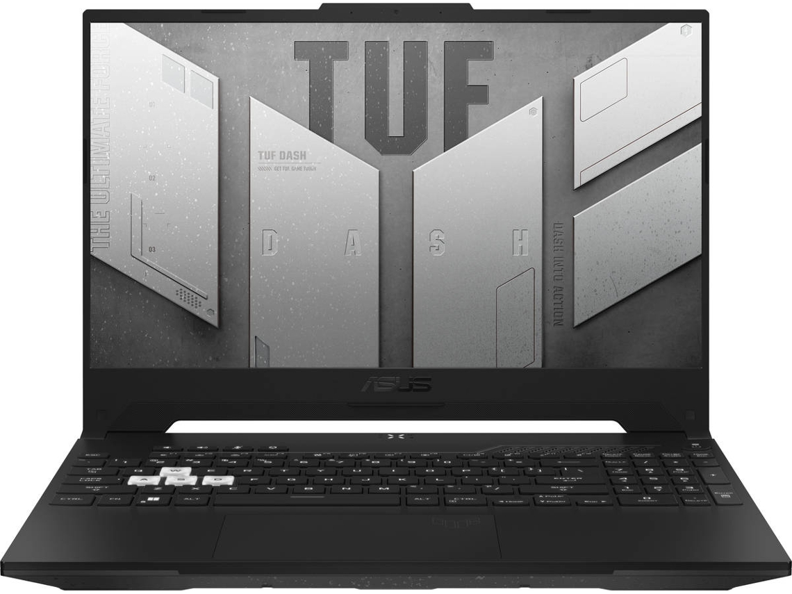Portátil Gaming ASUS TUF Dash F15 FX517ZC-52D35PB1 (Intel Core i5-12450H - NVIDIA GeForce RTX 3050 - RAM: 8 GB - 512 GB SSD - 15.6'')