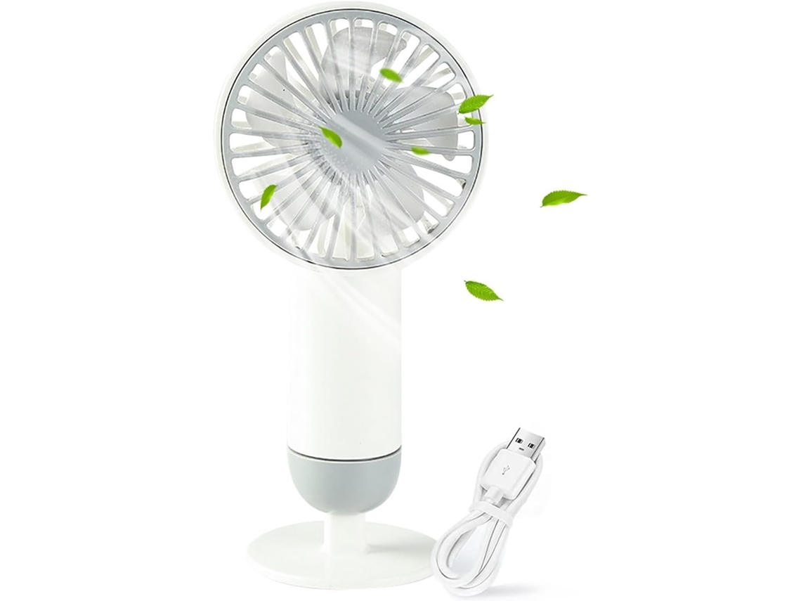 Usb Mini Ventilador Mesa Portátil 500m para Uso Doméstico e Externo