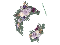 Arco Floral Para Casamento Decoração De Palco Fundo Floral