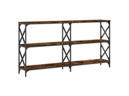 Mesa Consola Derivados de Madeira Carvalho Fumado MAISON EXCLUSIVE (156x28x80,5 cm)