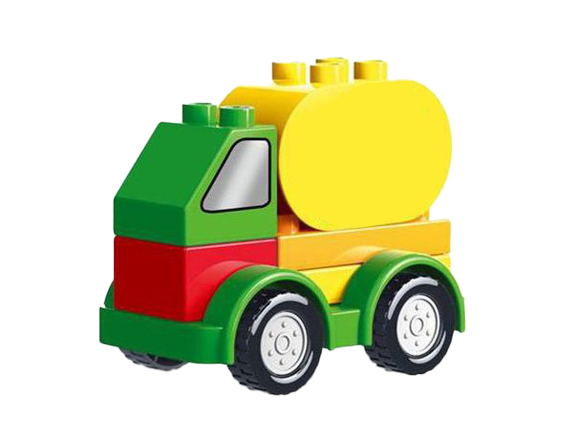 Bloco De Construção Carrinho De Brinquedo Educacional Infantil Fácil De Montar