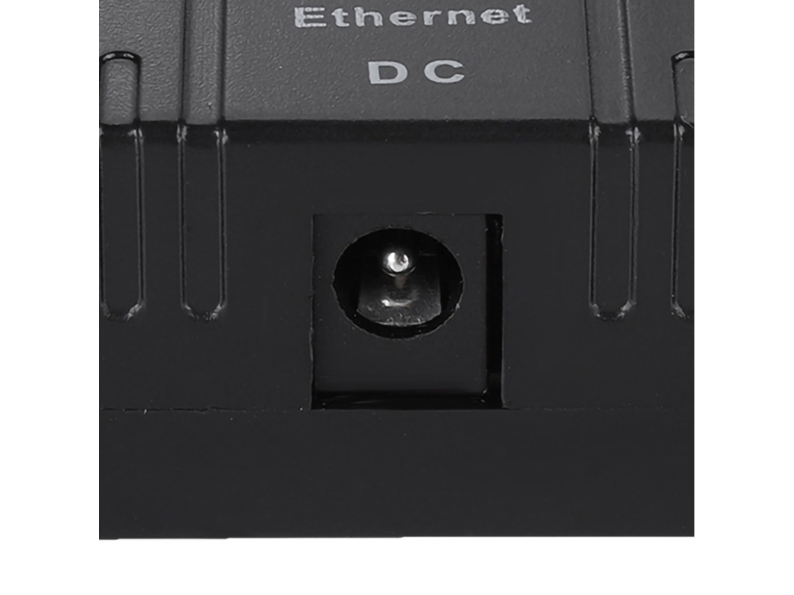 Combiner Separador Poe Universal Conector Rj45 Injetor Ap Bridge Red Poe Preto