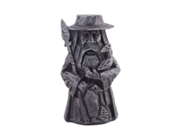 Estátua Viking Odin Thor de Resina Decorativa para Jardim e Casa