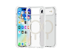 Capa De Acrílico Transparente À Prova De Choque Para Iphone 17 Air - Magnética - Magsafe